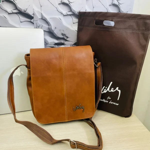 Bolso Carriel De Cuero Galahad - Imagen 2