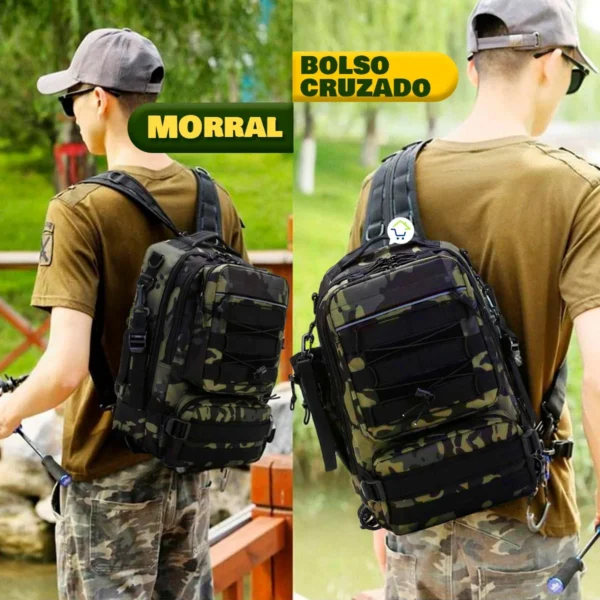 Morral Tactico Militar 2 En 1 Mrr21 - Imagen 7