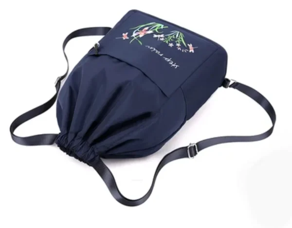 Bolso Tipo Mochila Plegable Expandible - Imagen 2