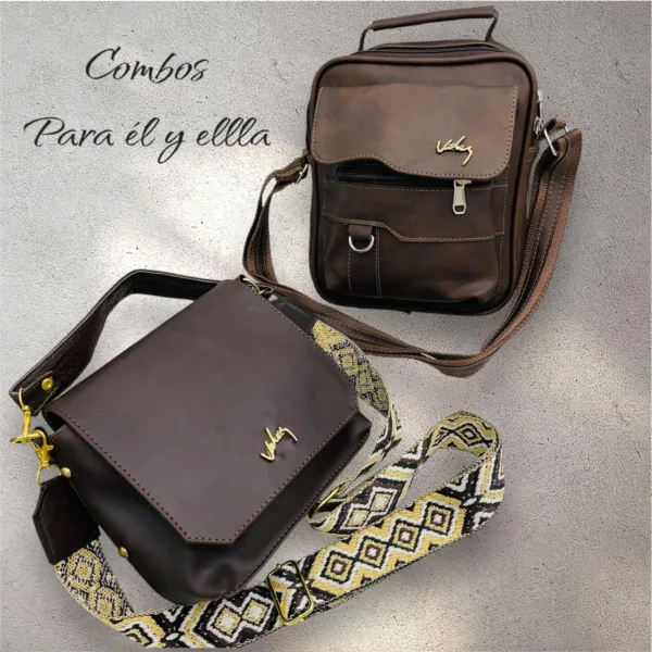 Duo Cuero Dacota Vlz Dama Y Caballero - Imagen 4
