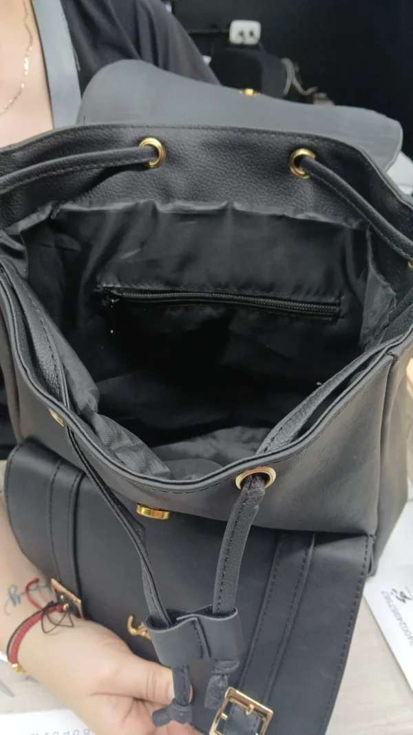 Morral Dama Cuero Vlz Sahara - Imagen 3