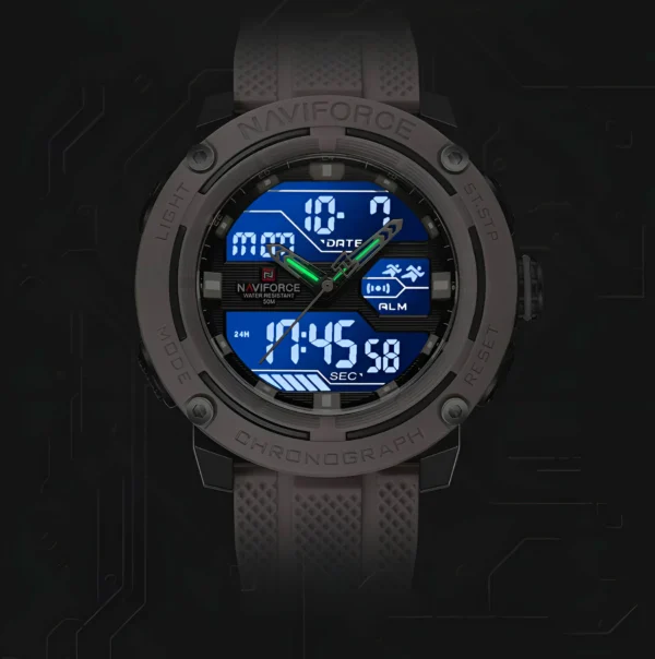 Reloj Naviforce Deportivo Nf7114 Goma Le - Imagen 5